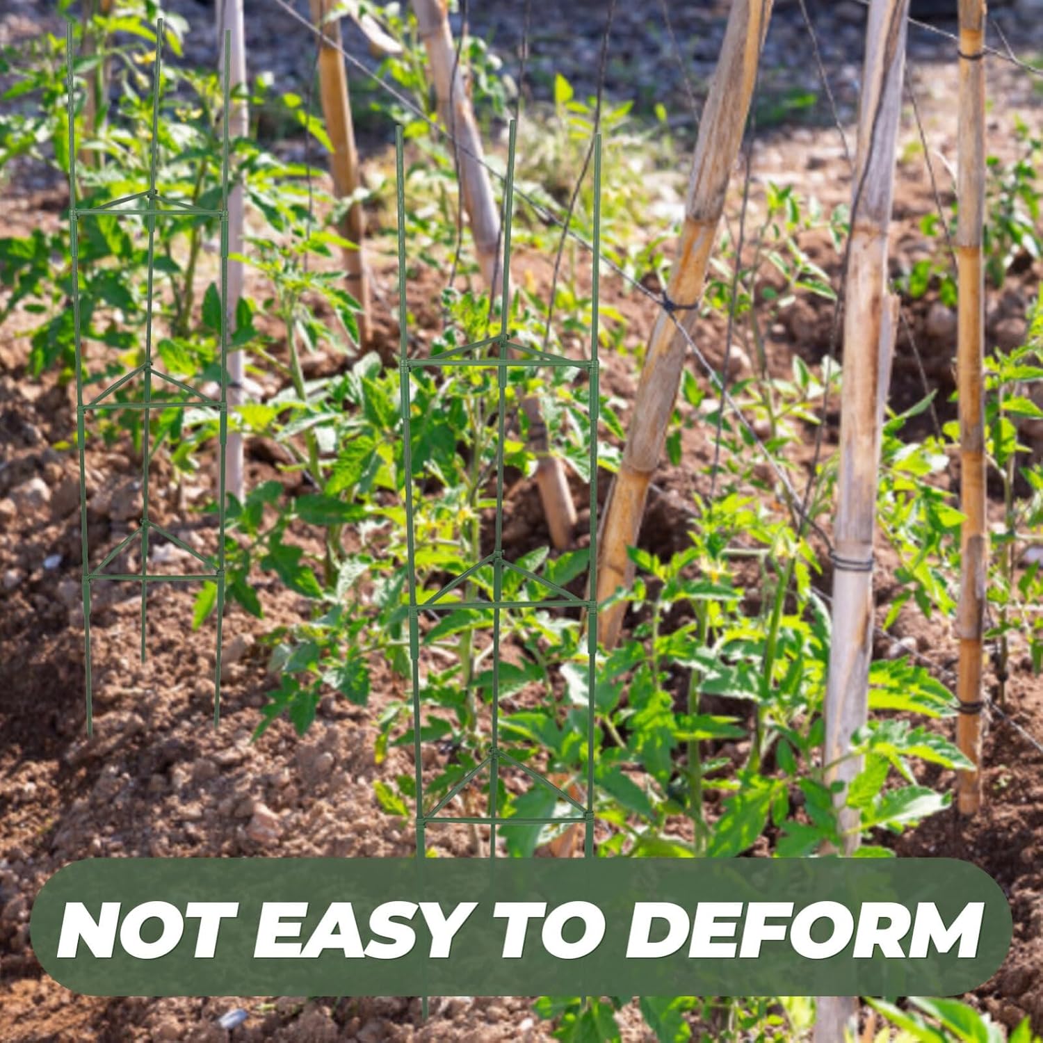 HANABASS 3sets Garden Trellis Climbing Support for Potted Plants Elegant Plant Frame Rack for Use Design for Flowers and Vegetables