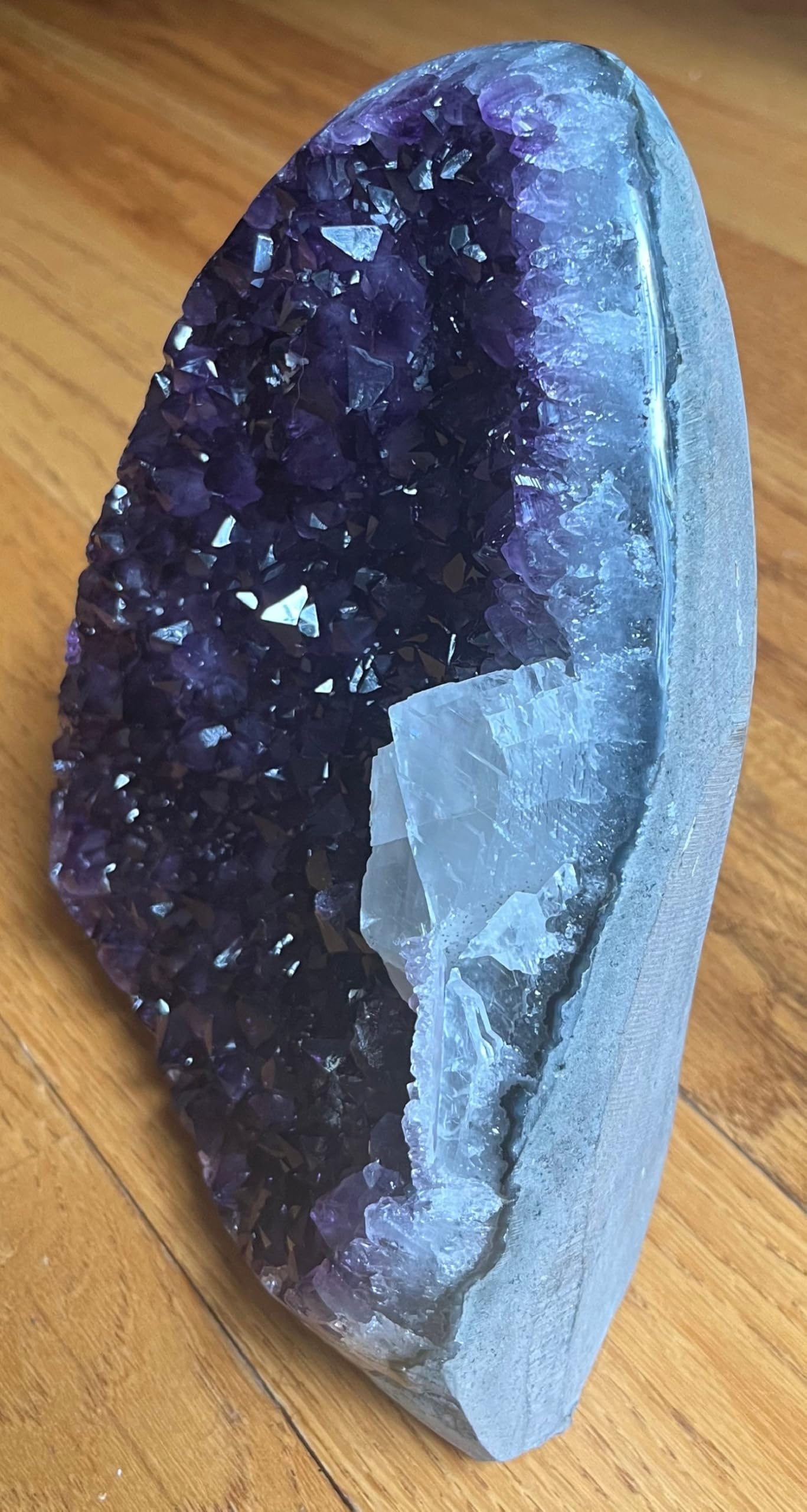 Premium Natural Amethyst Crystals Geode 6 to 7 lbs Healing Crystal Stones 2