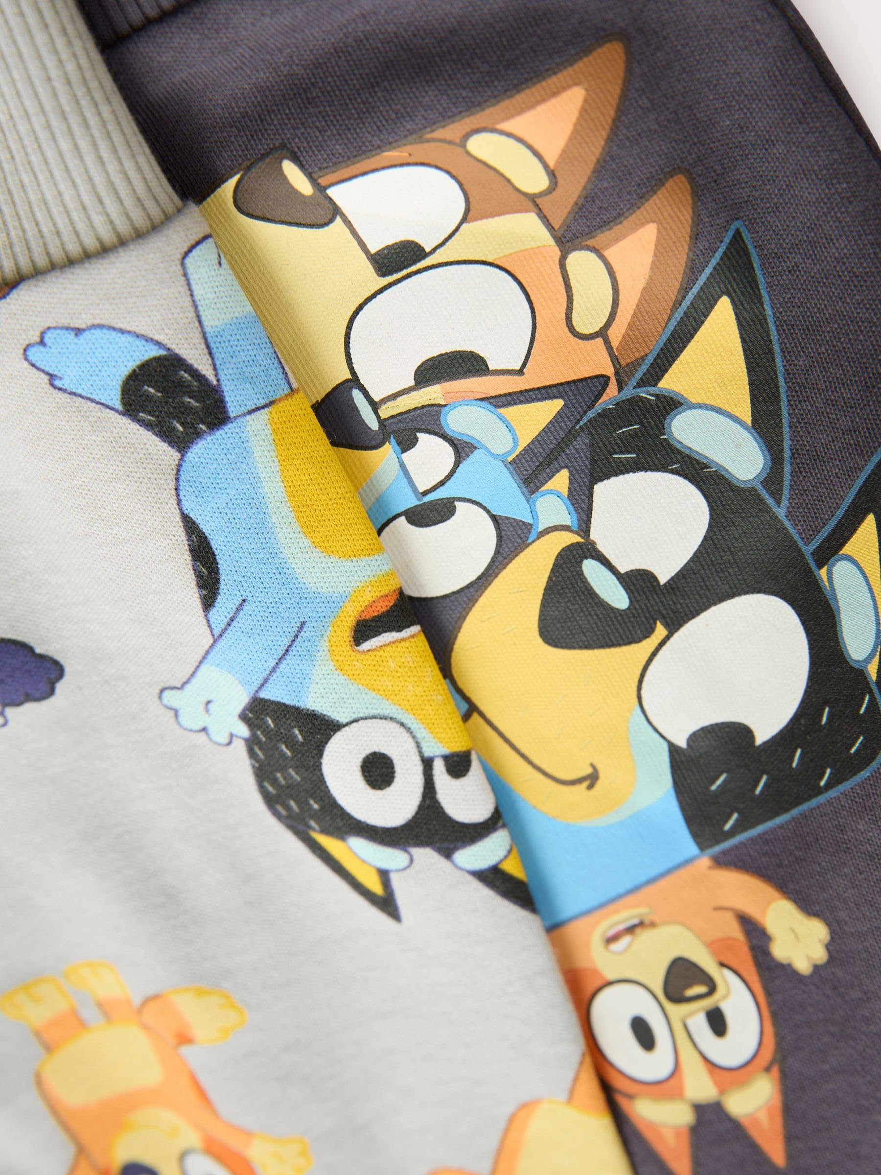 NEXT Jungen Bluey Snuggle Schlafanzüge, 2er-Pack