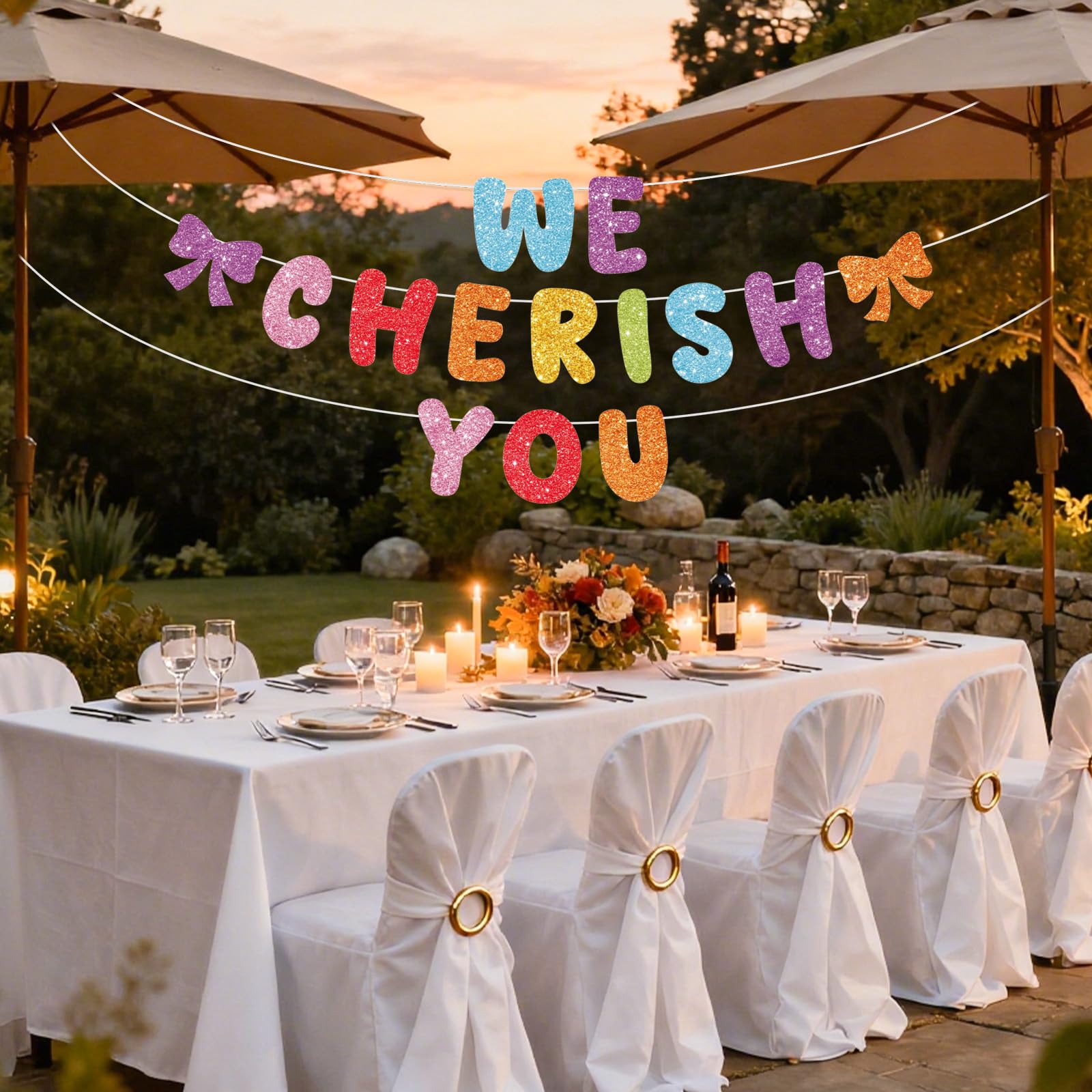 We Cherish You Colorful Banner - Image 3