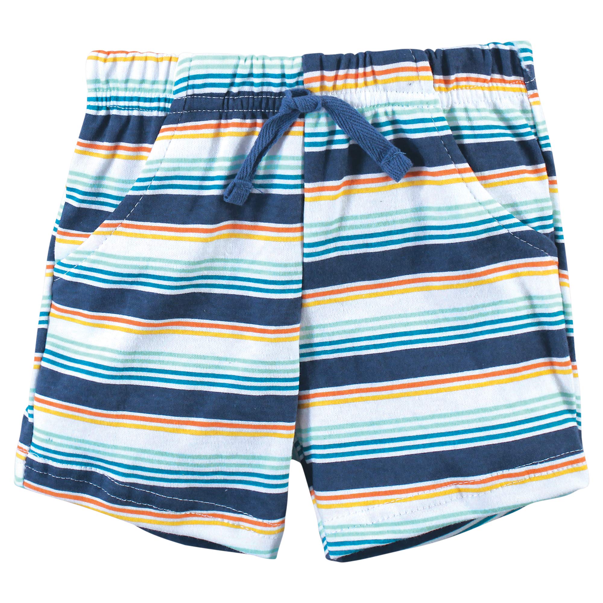 Hudson Baby Dziecięcy chłopcy unisex bawełniane body dla chłopców i mężczyzn, zestaw szortów i butów, T-shirt surfer Dude, 3-6 miesięcy