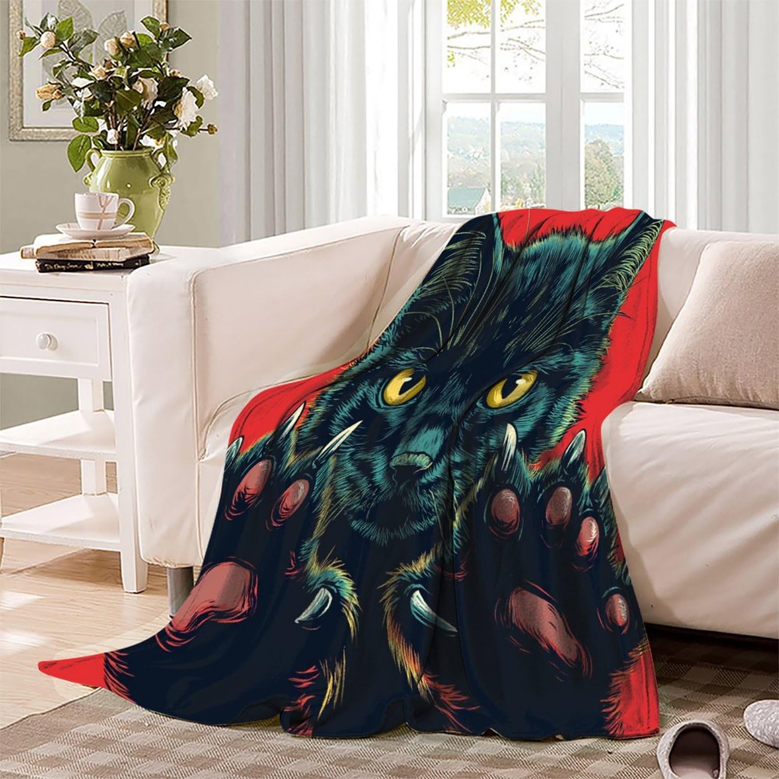 Coperta morbida in pile di flanella, ideale come regalo di compleanno per amici, familiari, regalo di Natale per amici e partner, coperta natalizia per divano e letto, 150 x 200 cm