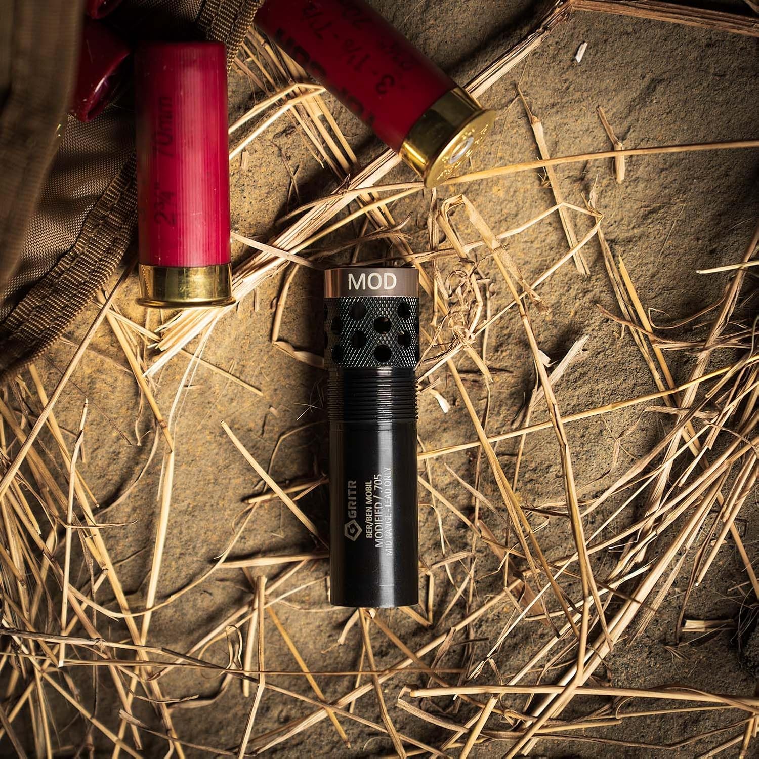 GRITR 12 GA Pattern Control Steel Tubes Compatible with Benelli/Beretta Mobil - 2.95" Ported Extended Constrictions for Shooting, Sporting Clays, Hunting - Individual Tubes & Case Options