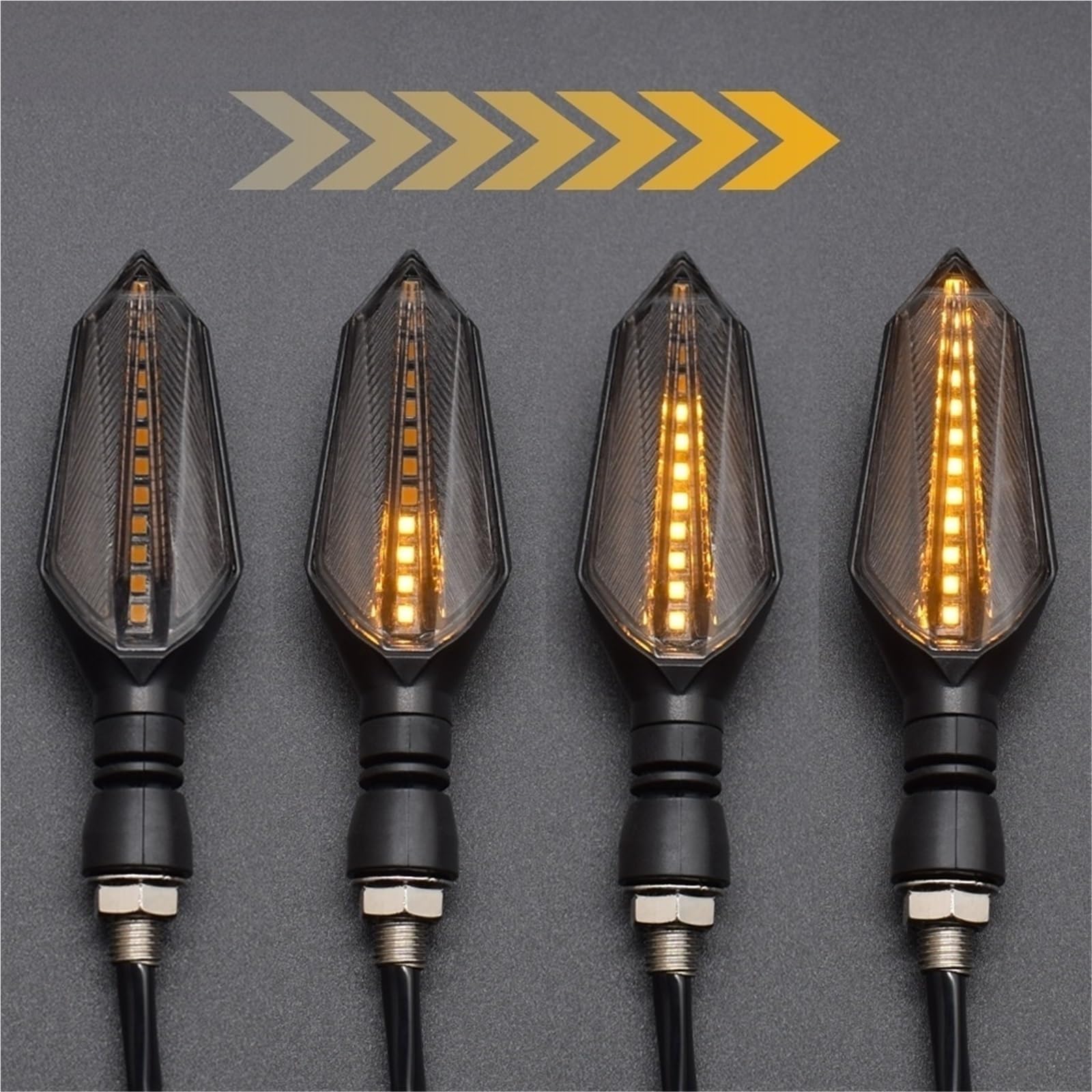 Indicatore di direzione universale per moto per luci per LED per Honda