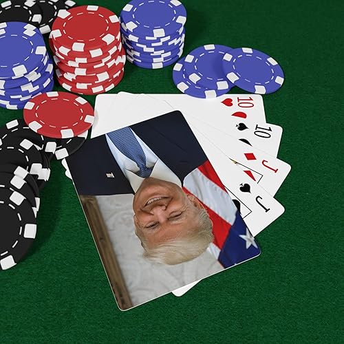 Miniatura 3 de Cartas de juego de Trump divertidas tarjetas de póquer del presidente Trump