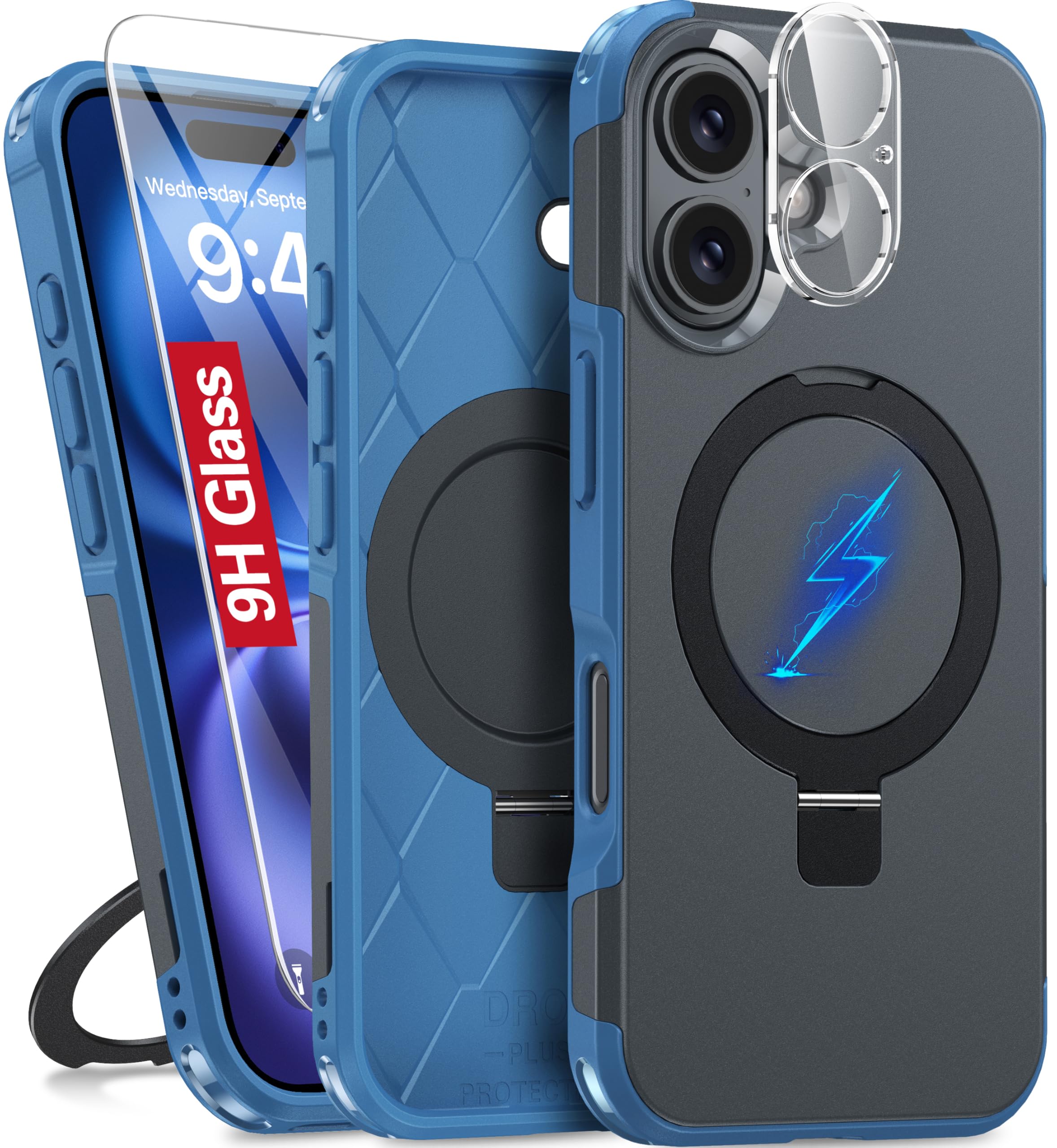 Oneagle For Google Pixel 9a Case Waterproof [Compatible With MagSafe], 360° Full Body Rugged Pixel 9a Case 6.3" [IP68 Underwater][Built-in Screen Protector & Lens Protector][12FT Mil-Grade Shockproof