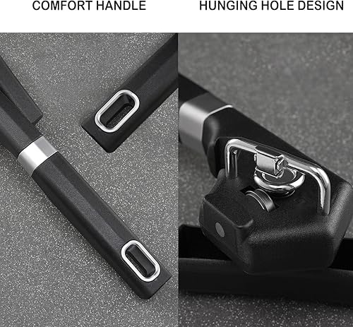 Miniatura 3 de Abrelatas manual, seguro de mano, para cocina, restaurante, campamento, borde liso, sin tapa afilada, apto para lavavajillas, acero inoxidable de