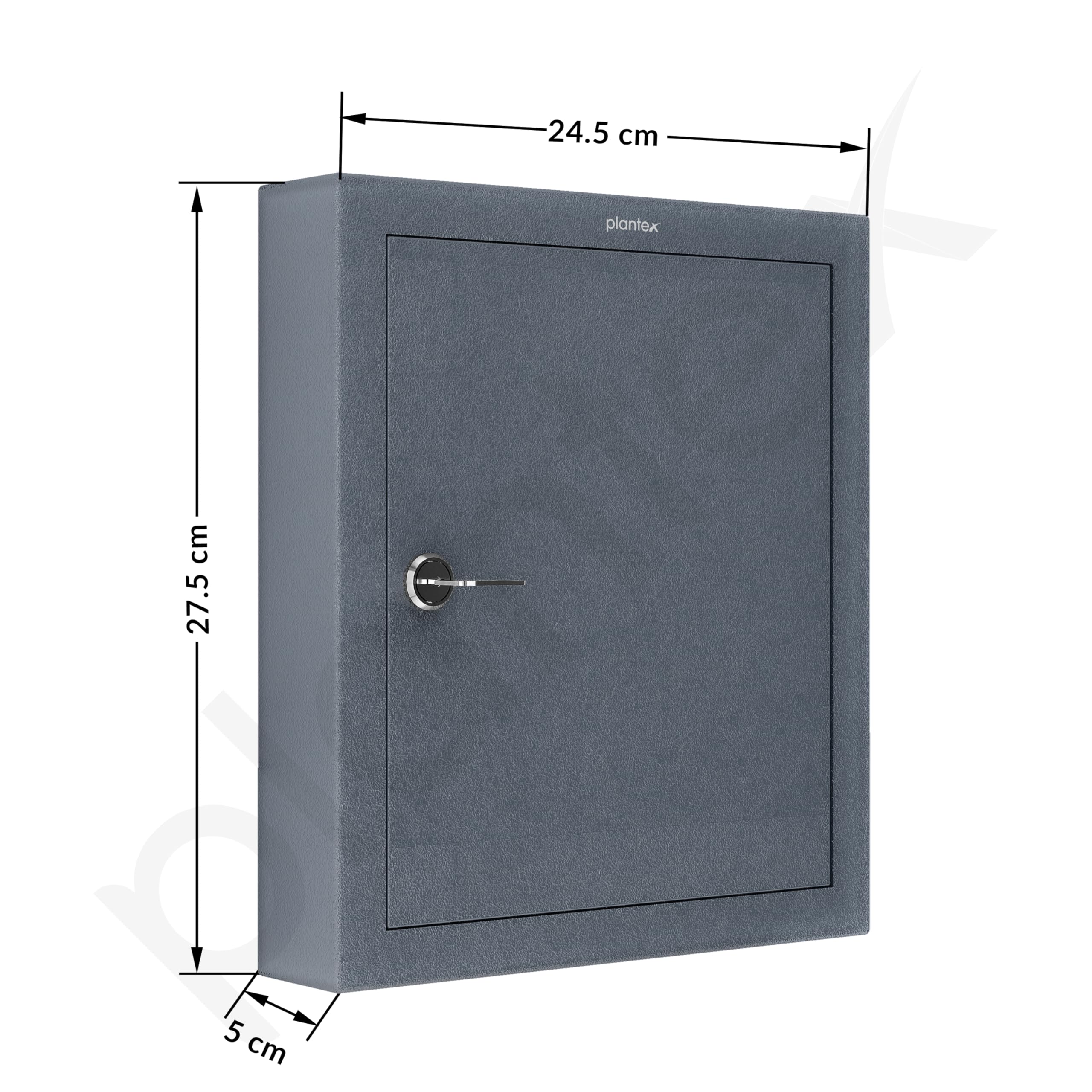 Plantex Key Holder Box/GI Steel Key Cabinet with16 Key Holder for