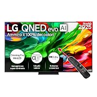 LG QNED evo AI QNED86 TV 65 pollici, Smart TV 4K