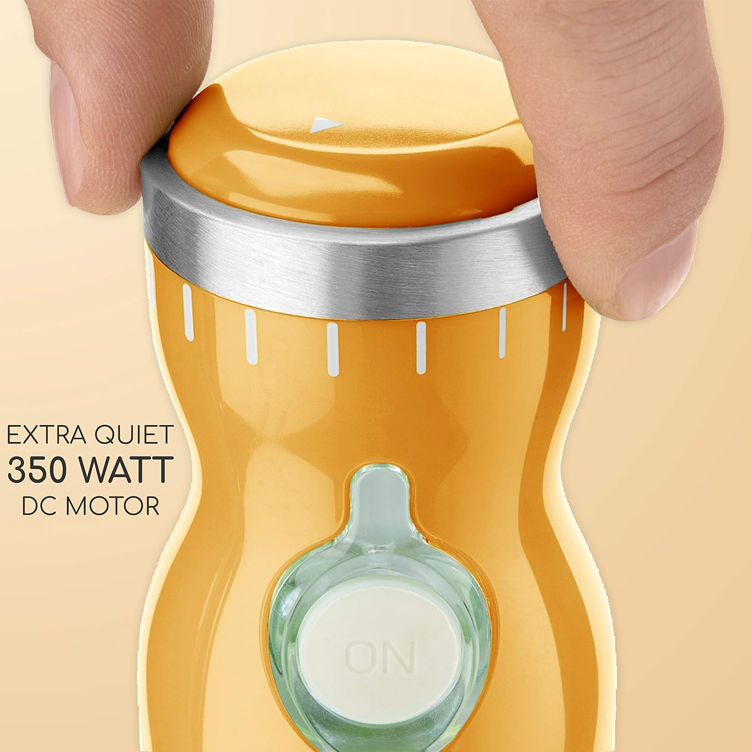 Close-up of Sencor Hand Blender control button
