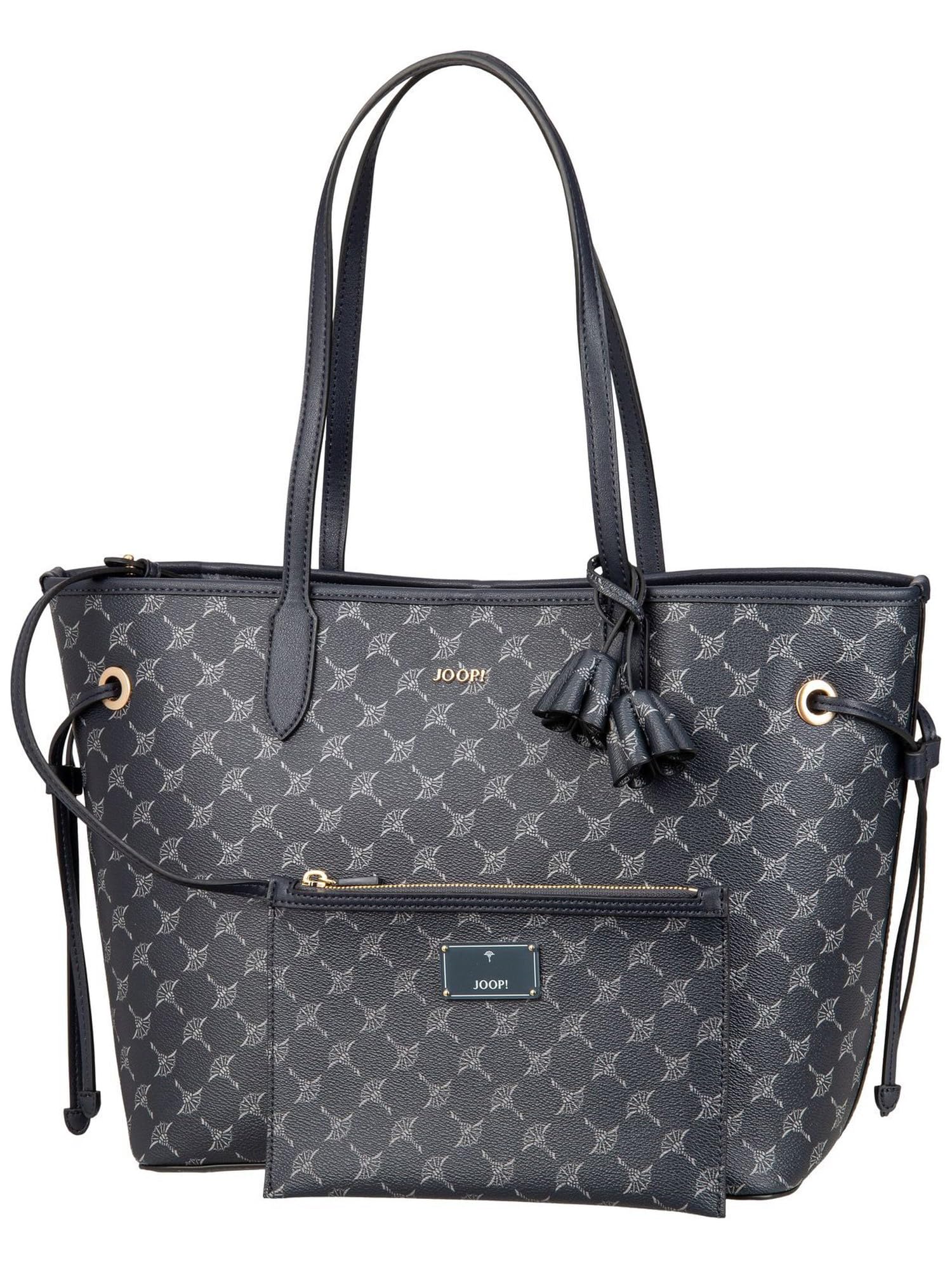 Joop! Torba na zakupy Cortina 1.0 Lara Shopper Dark Navy ciemnoniebieska