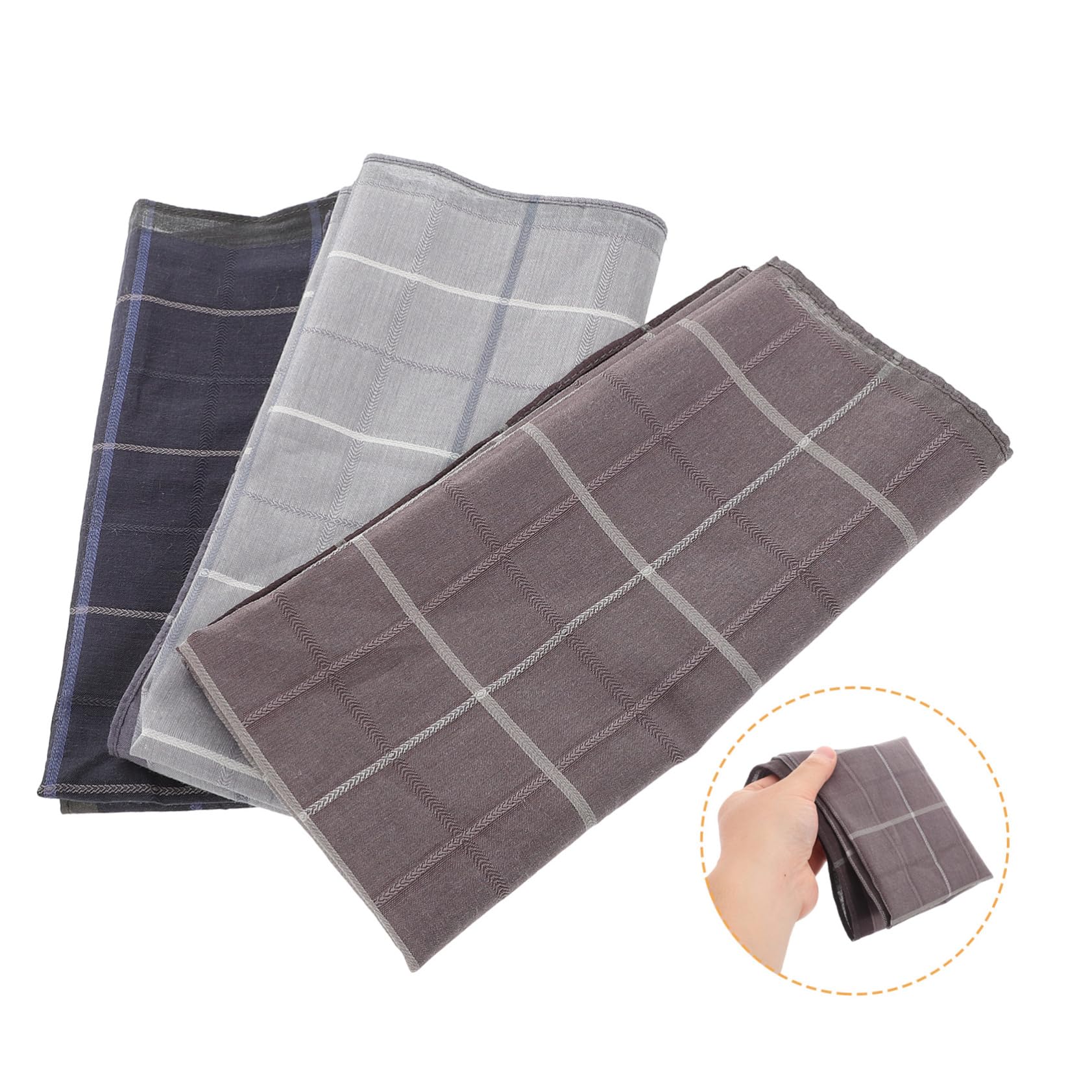 BESPORTBLE Taschentücher Herren Baumwolle Taschentuch Hochzeitstaschentücher Taschentücher Für Die Dame Brautduschengeschenk Einstecktücher Für Herren Königsblaues Bandana