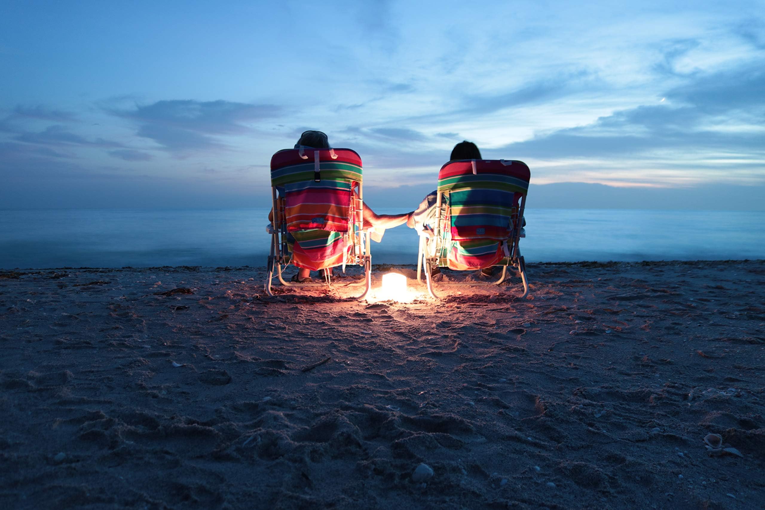 Solight Design - Lanterna solare ricaricabile con sensore di luce - Lanterna da campeggio a LED pieghevole, facile da aprire e piegare, non necessita di gonfiaggio, condizioni meteorologiche estreme