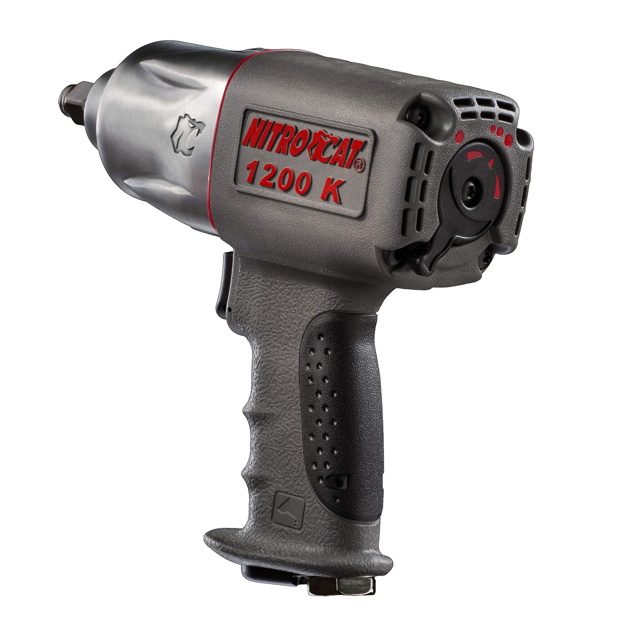 AirCatPneumatic Tools 1200-K 1/2-Inch Nitrocat Composite Twin Clutch Impact Wrench 1295ft-lbs