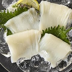 道水 お刺身いかそうめん550g (55g×10枚入）いかさし いか刺身 冷凍 個包装 大容量パック 務用 自宅用 敬老の日 おつまみ 完全無添加