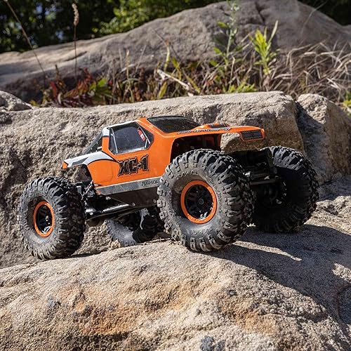 Miniatura 2 de Axial Camión RC 124 AX24 XC-1 4WS Crawler cepillado RTR (incluye todo lo necesario no requiere otras compras), naranja, AXI0003T2