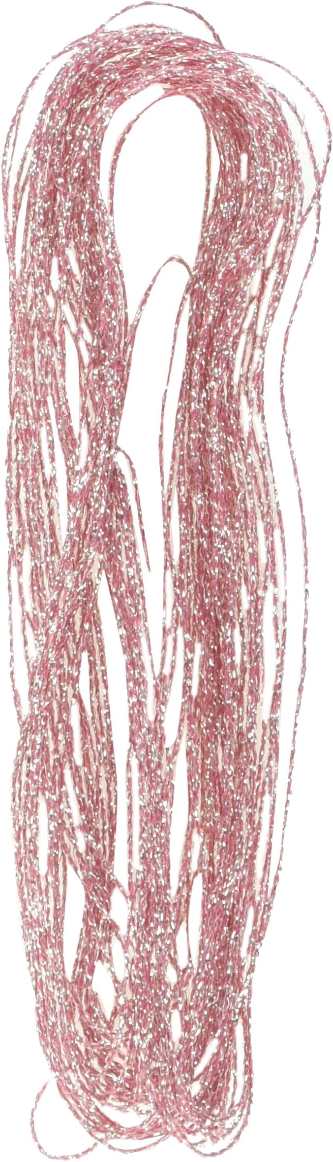 Lecien Japan S76-5 Cosmo Sparkle Embroidery Thread Floss, 10m, Rose