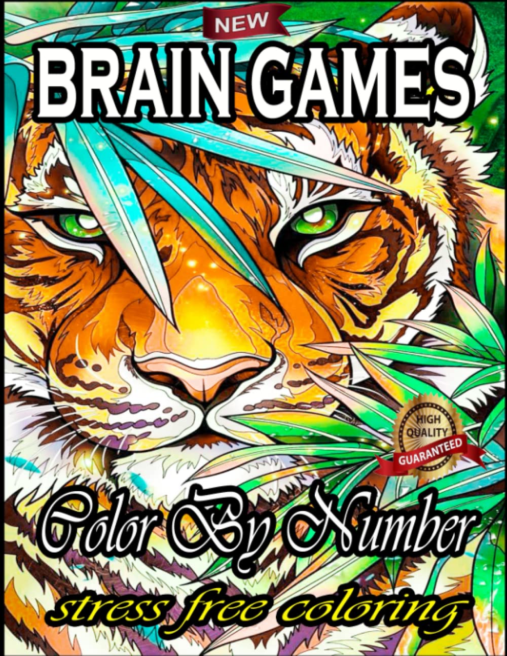 Buy Brain Games Color by Number StressFree Coloring Relaxation and