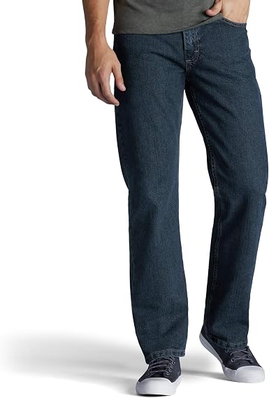 Lee Uniforms - Jeans da uomo, vestibilità regular Pietra di quarzo. W42 /  L32 : Amazon.it: Abbigliamento