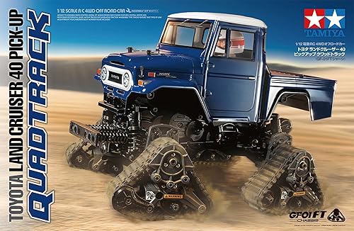 Miniatura 2 de TAMIYA 112 RC Toyota Land Cruiser 40 Quadtrack GF-01FT TAM58704A Camiones Kit eléctricoOtro