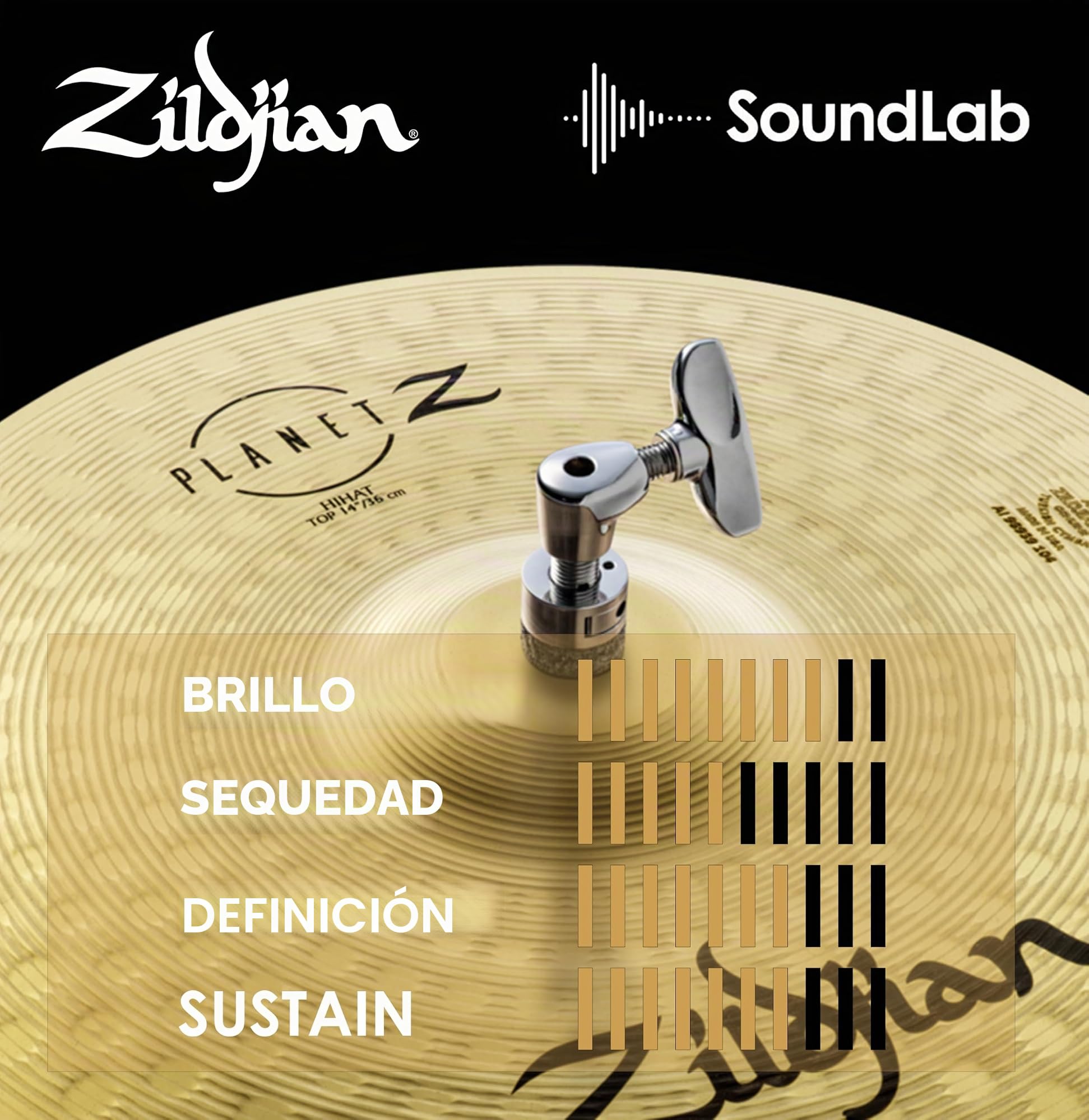 ZILDJIAN ZP1418 Planet Z Platillo 14" Planet Z hi-hat