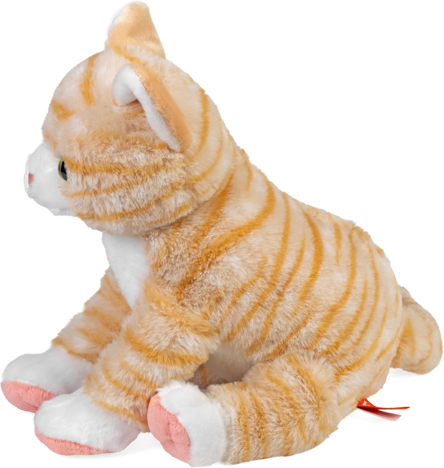 Wild Republic Cuddlekins Orange Tabby Cat, Stuffed Animal, 12 Inches, Plush Toy, Fill is Spun Recycled Water Bottles