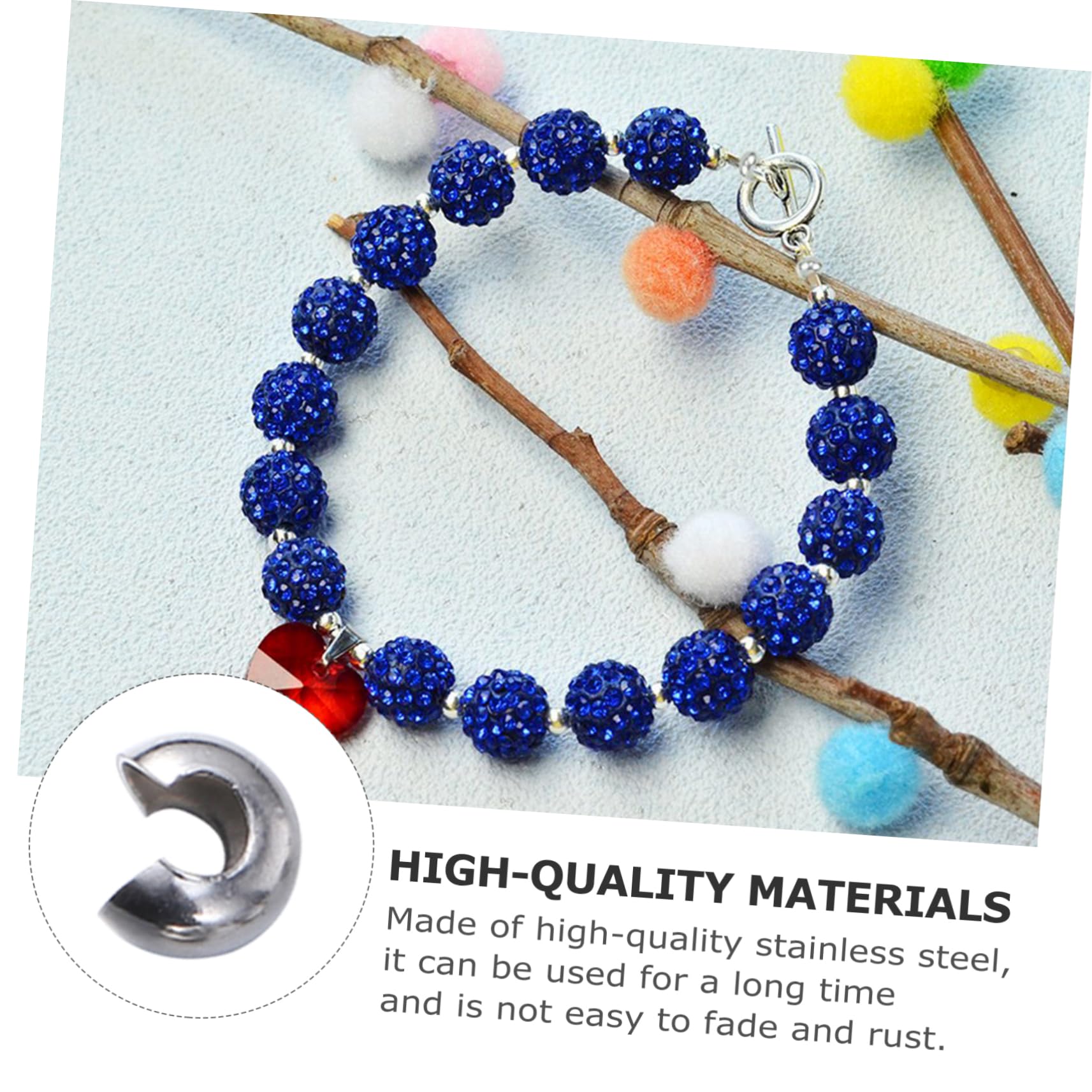 ABOOFAN 400stücke Edelstahl Schmuckverschluss Armband Und Halskettenverschlüsse Für Individuelles Basteln Leicht Und Elegant Für Armbänder Halsketten Schlüsselanhänger Und Mehr