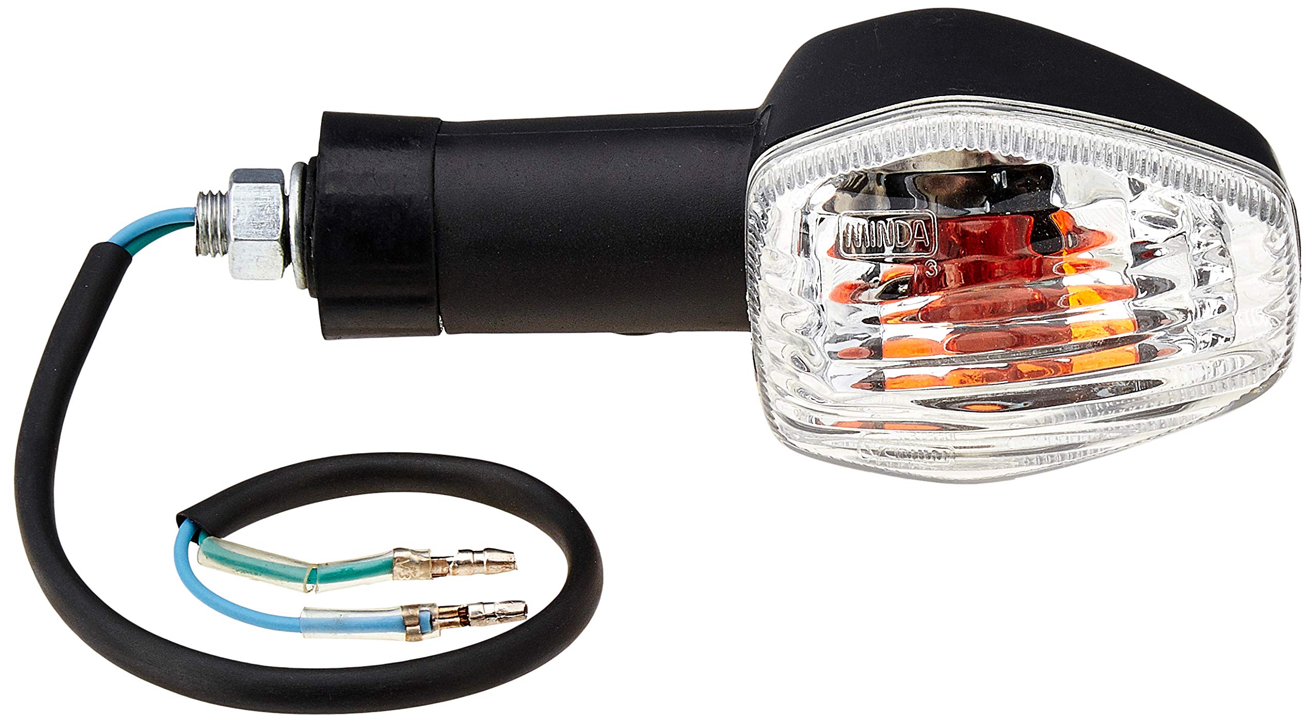 Uno Minda Td-5038C Blinker Rear Natural Lens for Glamour - Set of