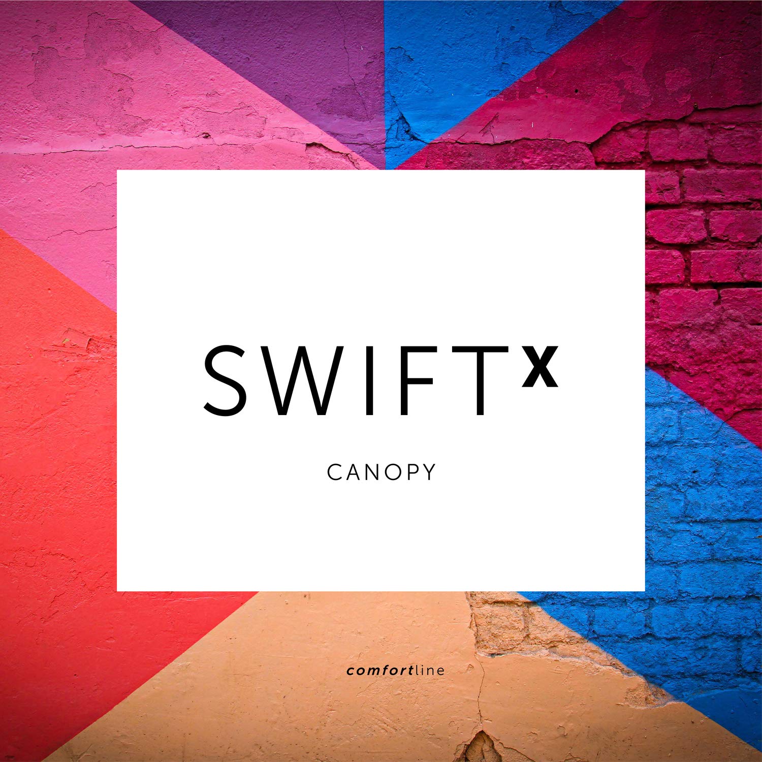 hauck Swift X Canopy, Amarillo Neon - Capota Compatible Solo con Sillas de Paseo Swift X - Parasol Carro Bebe con Protección UV 50+ y Zona de Ventilación