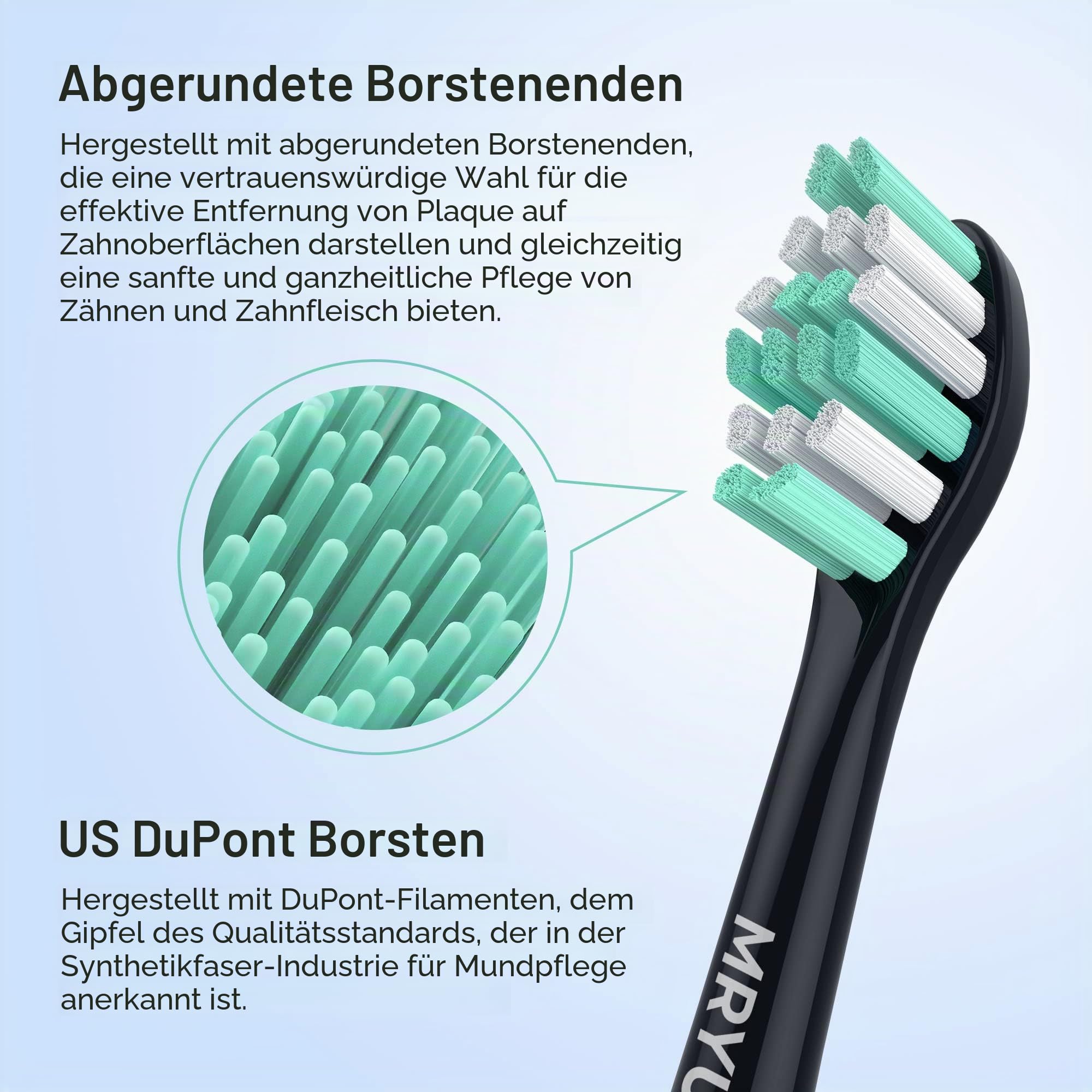 Zahnbürsten-Ersatzköpfe kompatibel mit Phillips Sonicare, 10 Stück, elektrischer Bürstenkopf