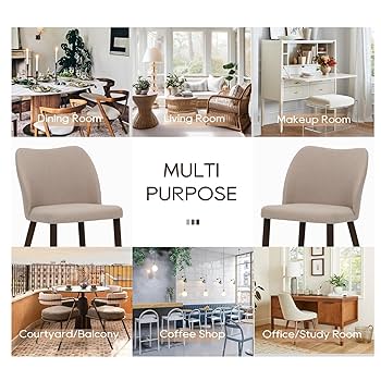 【新品】SISANDI size2（M）SET DUOMAY Modern Contemporary Dining Chair Set of 2, Elegant