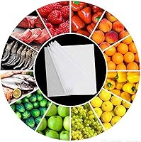 Vista 7 de 5 Pcs Silicone Dehydrator Sheets, Reusable Food Dehydrator Set, 14 * 14 in Square Freeze Dryer