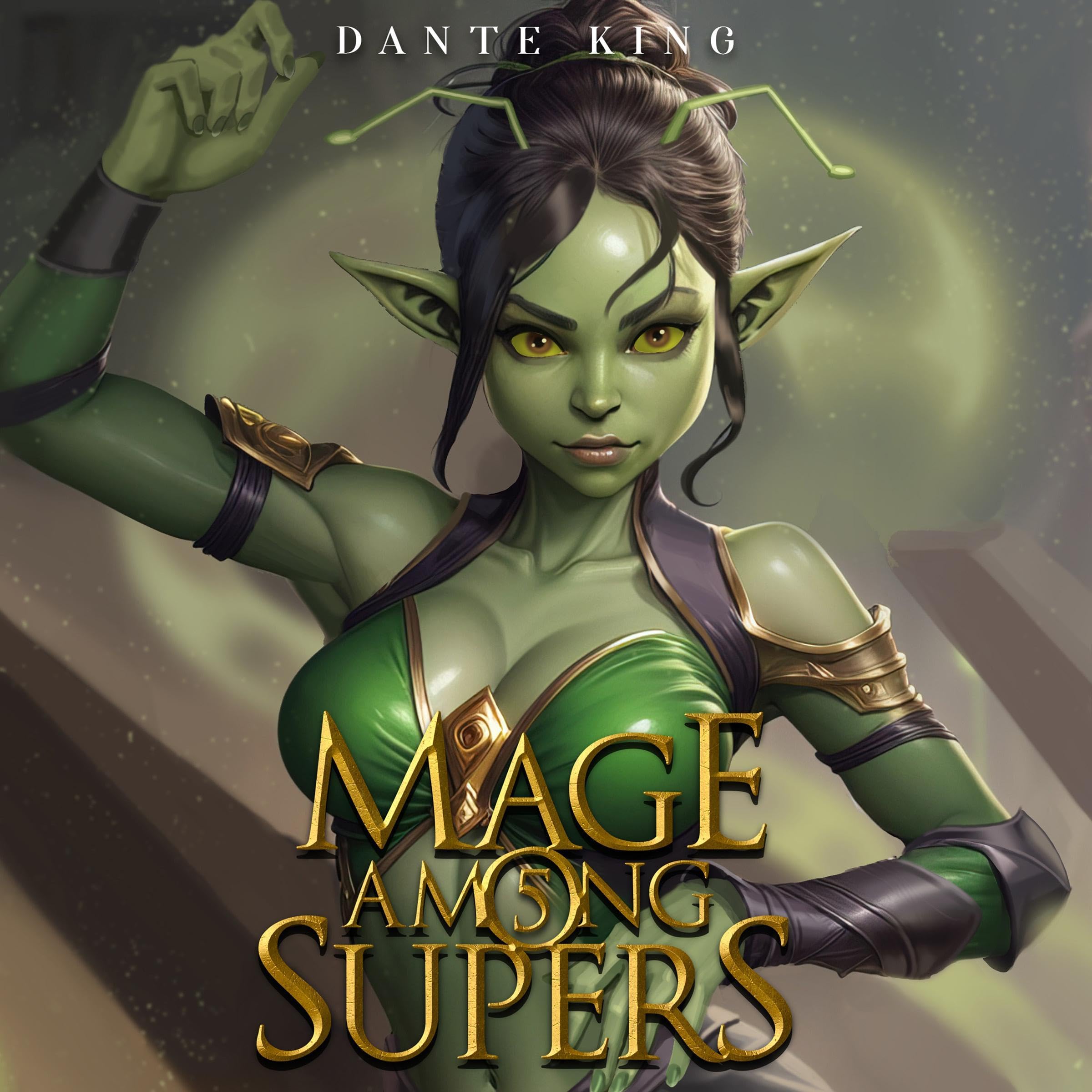 Cover art for Mage Among Supers 5