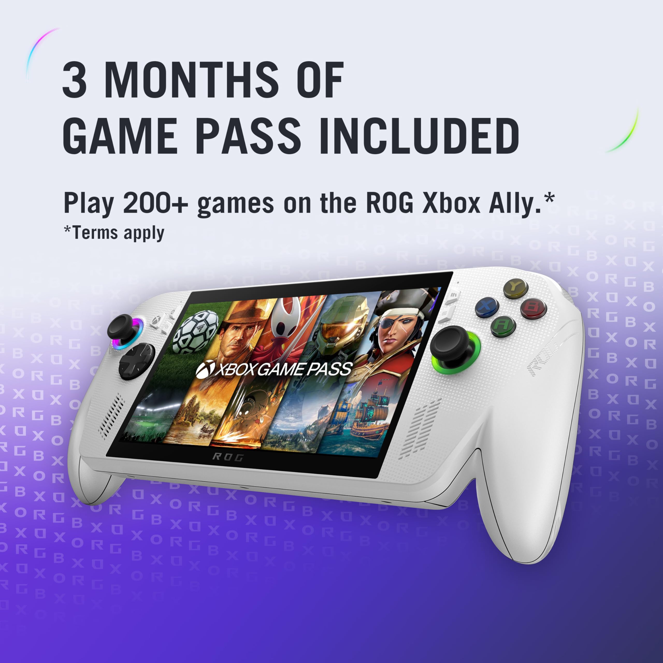 ASUS ROG Xbox Ally | Handheld Gaming Console | AMD Ryzen Z2 A Processor | 7" Full HD 120Hz IPS 500nits Touchscreen | 16GB RAM | 512GB PCIe SSD | Windows 11 — view 8