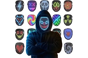 Ingenious Light-Up Mask: The Ultimate Halloween Costume