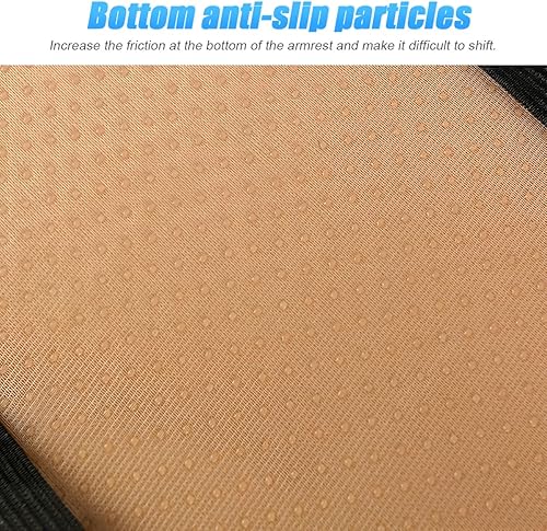 Miniatura 4 de AUKEPO Almohadilla para consola central de automóvil, suave y esponjosa, universal para consolas de automóvil, protector de caja de asiento, funda