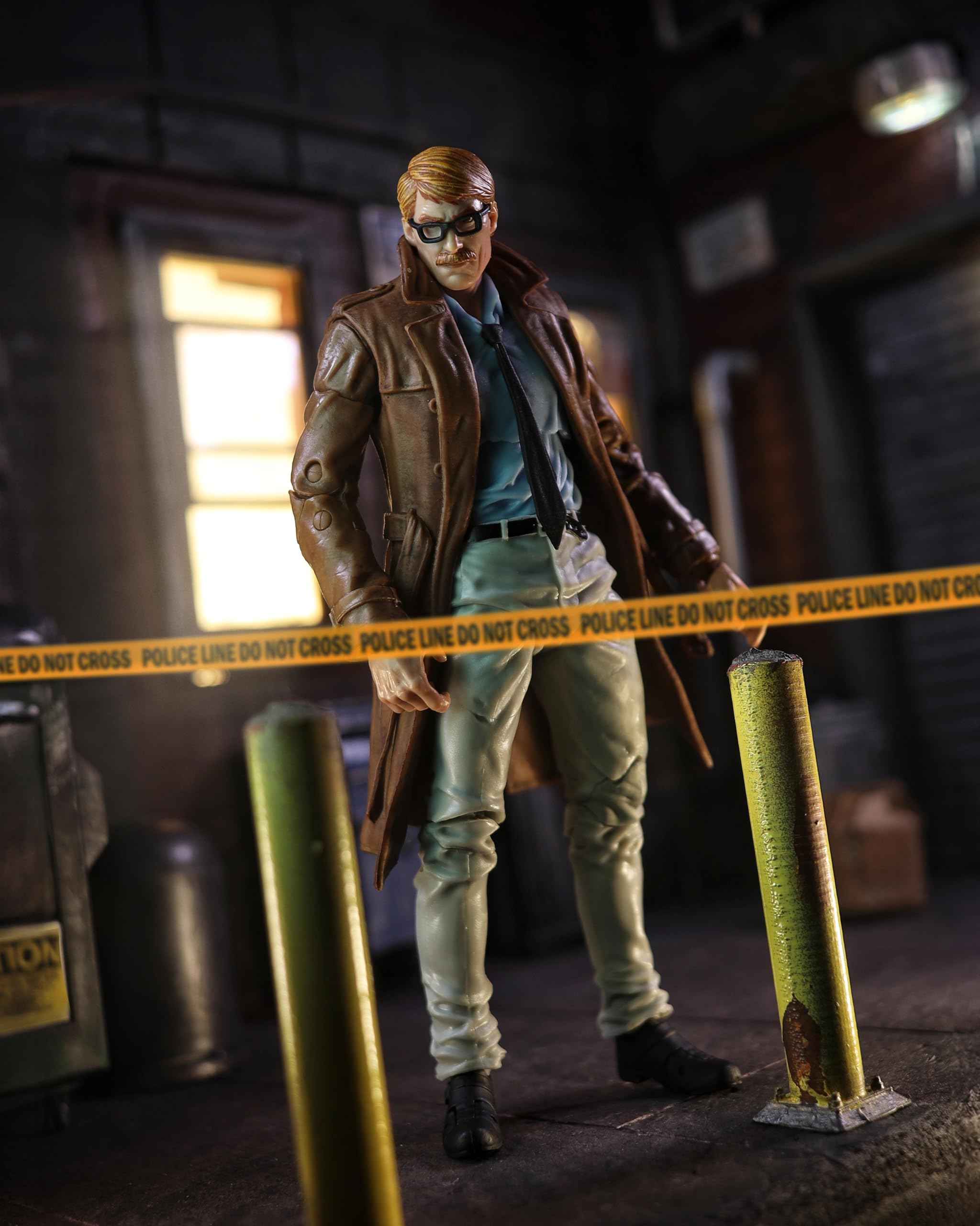McFarlane Batman Year One (Part 4) DC Multiverse Actionfigur Lt. James Gordon (Gold Label) 18 cm