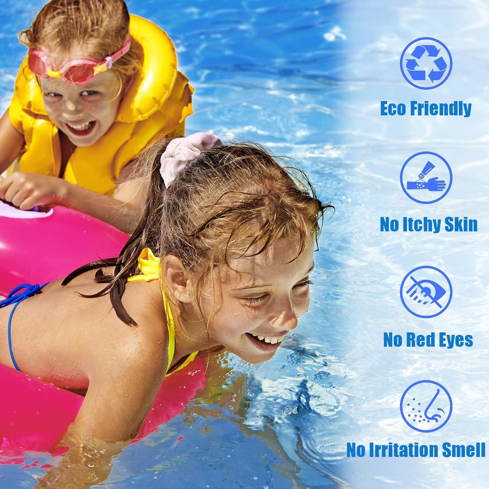 Clorador Inteligente Para Piscinas De Agua Salada, Generador De Cloro Salino (Hasta 16 000 Galones), Sistemas Para Piscinas De Agua Salada, Control Remoto Por Wi-Fi Y AplicacióN Para Nadar,35M³/8g/h