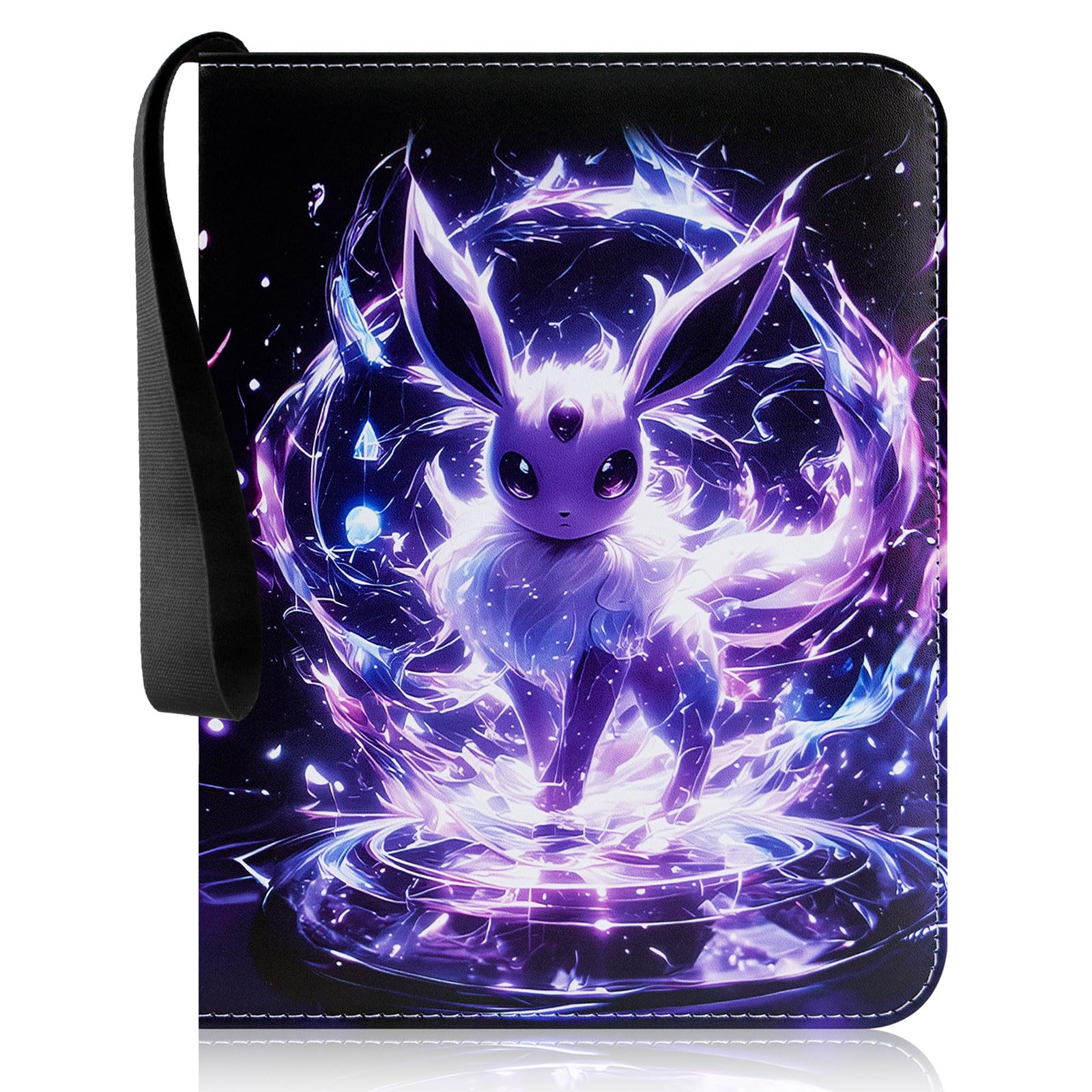 Sammelkarten Album, 50 Seiten 400 Karten Kapazität, Sammelalbum für Pokemon Karten, Geschenk Für Jungen Mädchen Sammler (A)