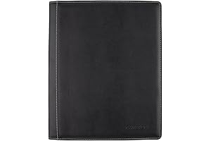 Cambridge Refillable NoteTaker Portfolio Cover, 8.5 x 11 Inches, Black (06126)