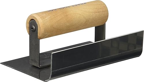 Miniatura 2 de Kraft Tool CF157 Herramienta de acera y acera de radio interior de 12 pulgada con mango de madera, 6 x 4 pulgadas