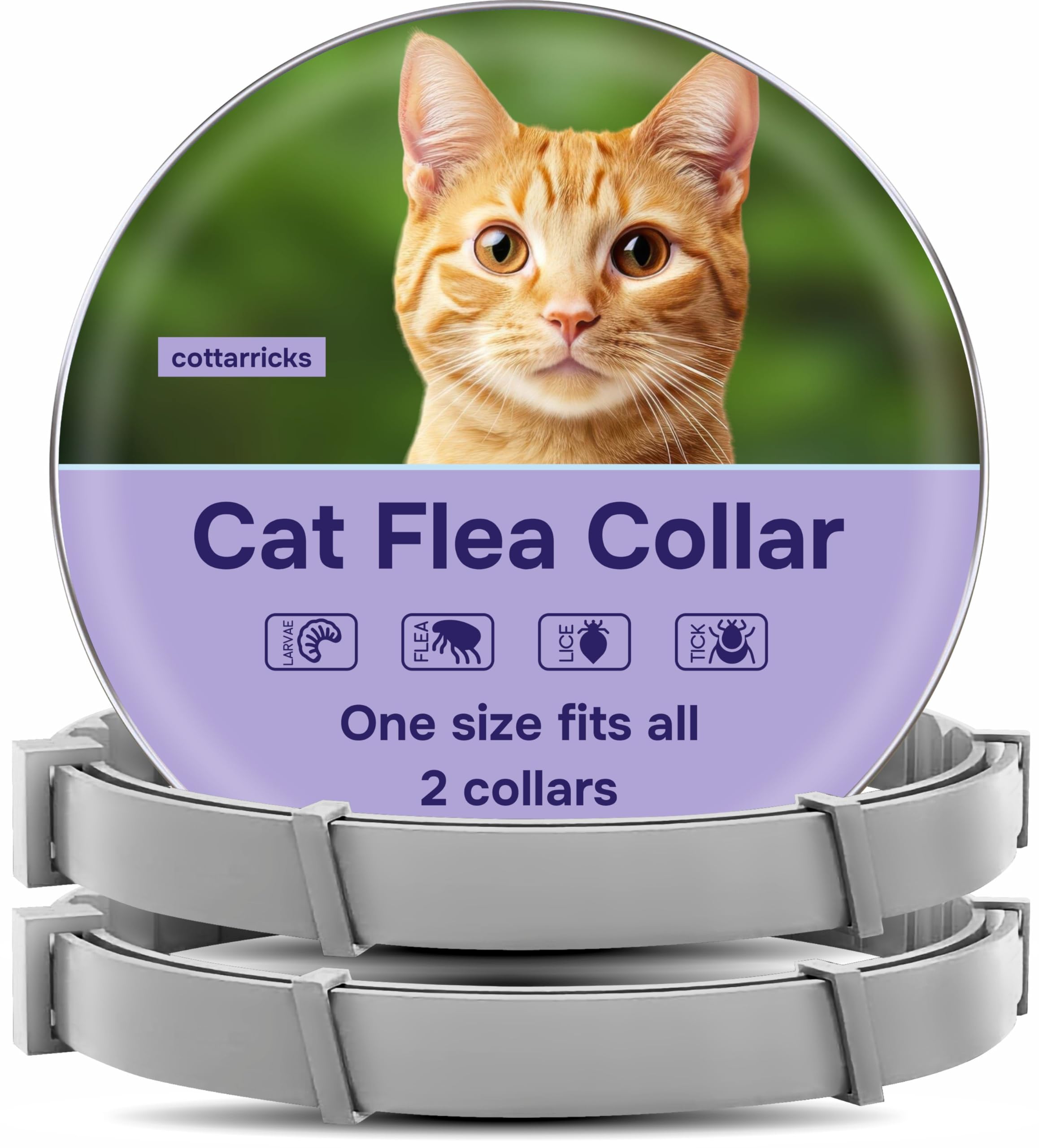 COTTARRICKS Flea and Tick Collar for Cats