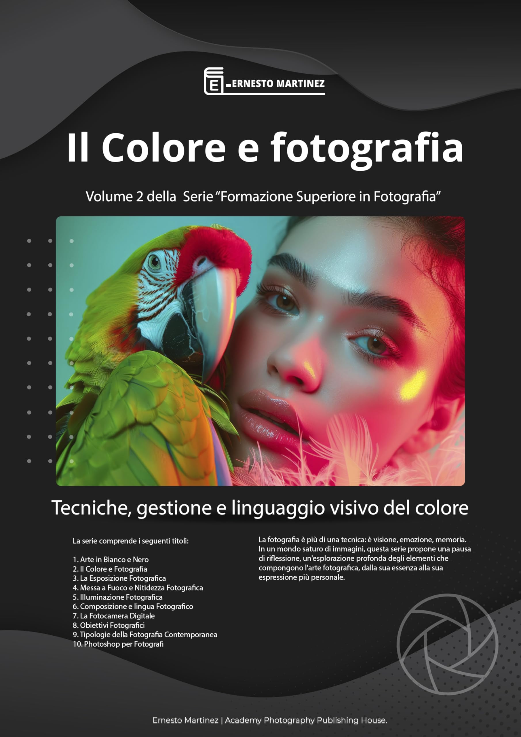 Livre de photographie sur le langage visuel de la couleur
