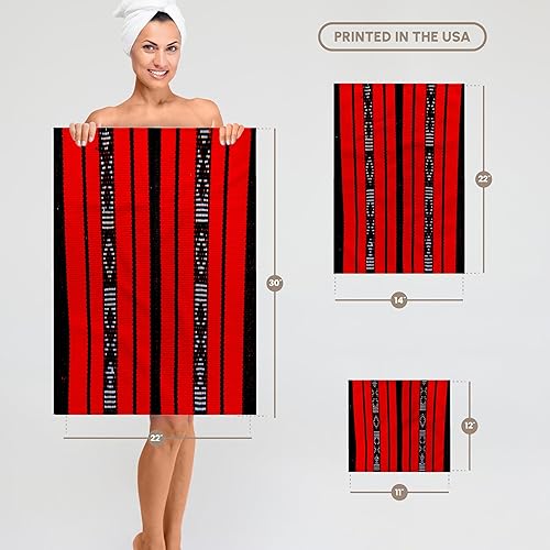 Miniatura 6 de Paño 3D Rose Ifugao para la venta-Bangaan-Banaue-Northern Luzon-Philippines toalla de mano, 15 "x 22"