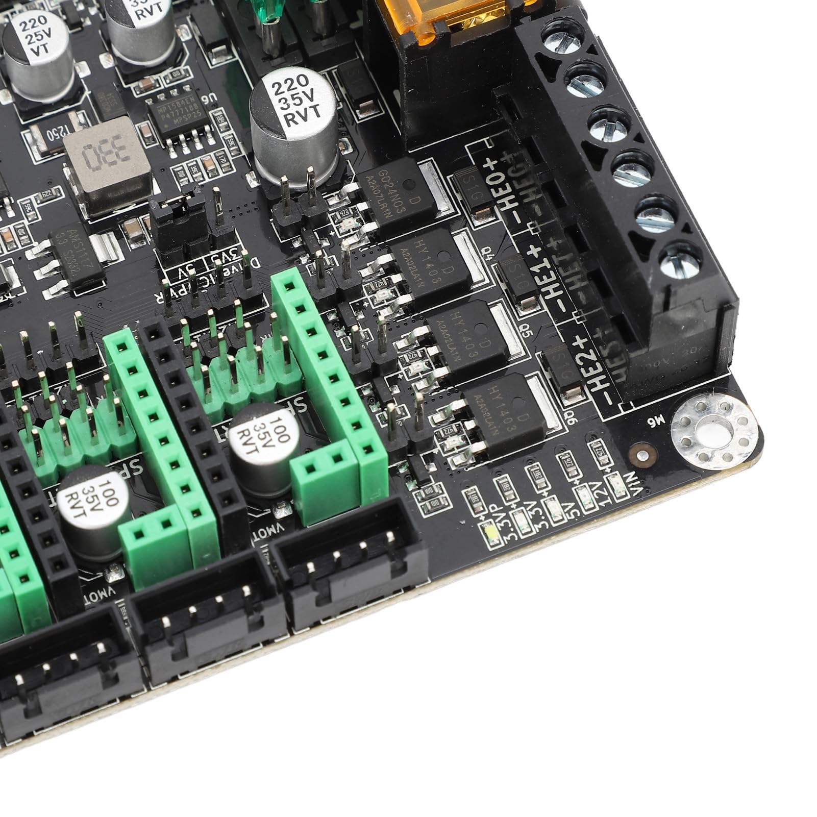 Zerodis Aktualizacja 8-osiowej Płyty Sterującej, materiał PCB, Technologia 32-bitowa, Obsługa Klippera do Drukarek 3D i Wyświetlacza Mini 12864 V3