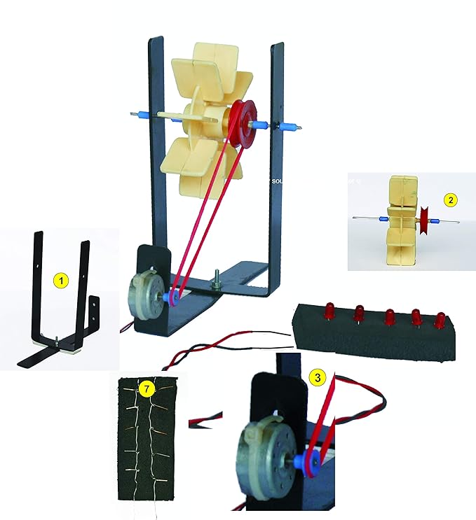 Buy StepsToDo Hydroelectric Power Generation DIY Kit. Hydro Electricity