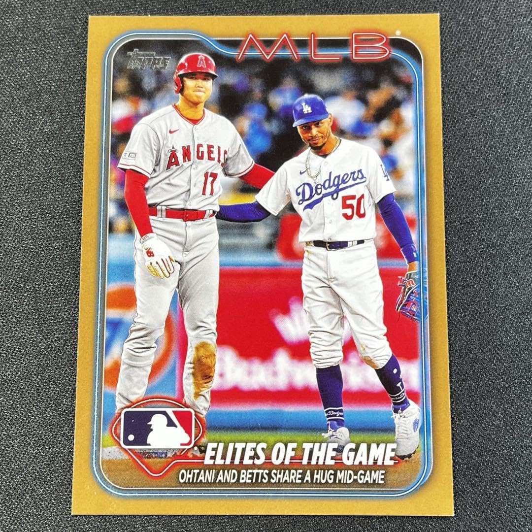 Amazon.co.jp: 2024 Topps Series 1 大谷翔平 ゴールドパラレルカード 