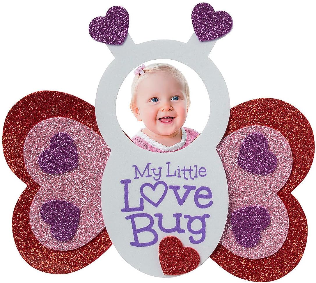 Fun Express ピクチャーフレーム マグネットクラフトキット 12ピース