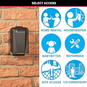 MASTER LOCK Extra Large Key Safe Wall Mounted, XL 106 X 146 X