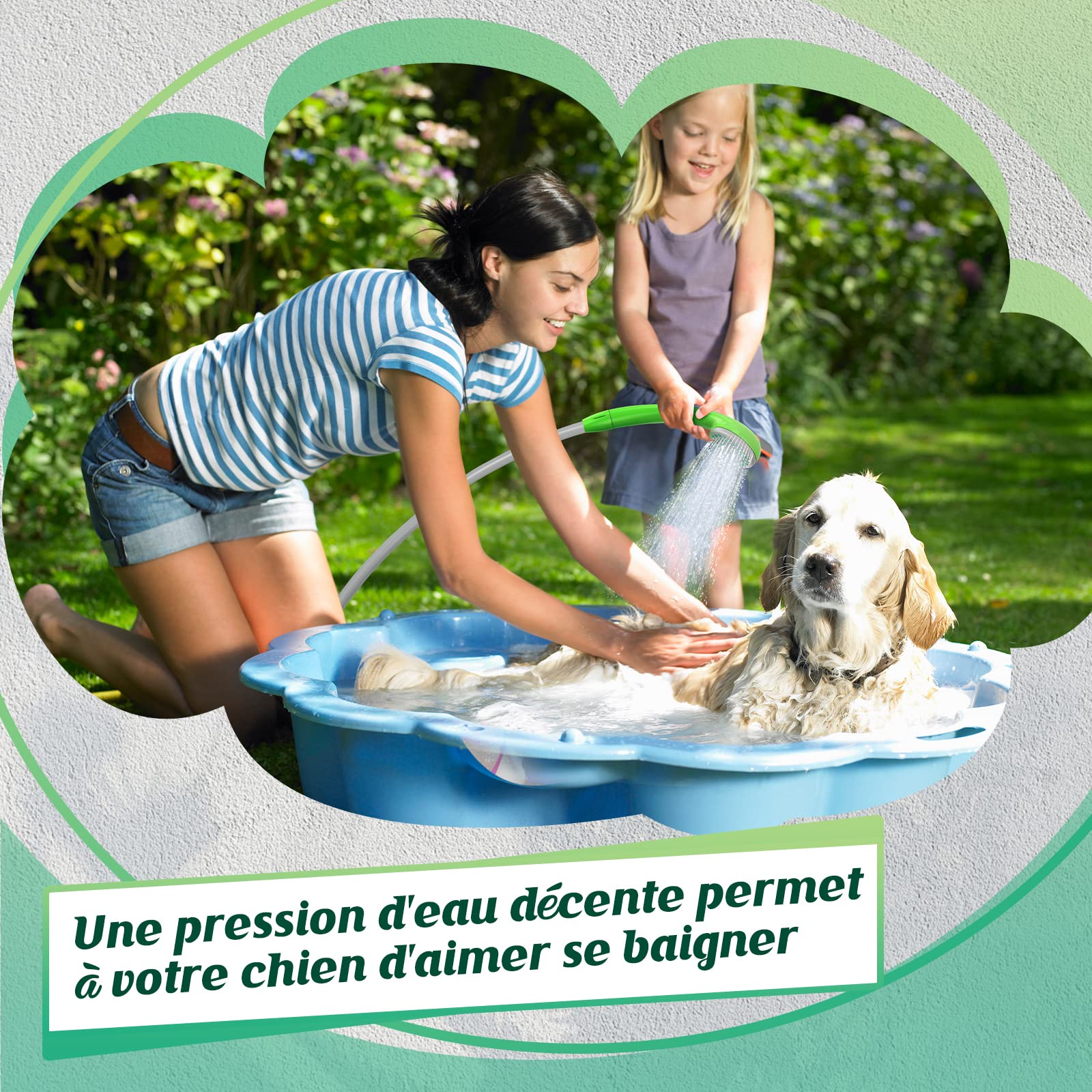 Douche De Camping Portable, Douche Extérieure Étanche Rechargeable Par